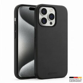 prio Liquid Silicone Case MAG for iPhone 15 Pro Max (6.7in) black