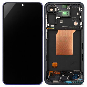 Unità Display Samsung + cornice (assemblata) SM-A556 Galaxy A55 nero/blu navy GH82-34305A