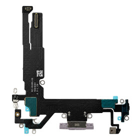 Charging Port Flex for iPhone 17 lavender