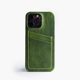 Kožený kryt Wachikopa Full Wrap pro iPhone 13 Pro Max s přihrádkami na karty