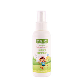 Babyton Organic Protective Baby Spray 100ml – Natural, Vegan, For Sensitive Skin