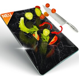 Decovetro Glass Cutting Board | 40x30cm | Glass Cutting Board | Easy to clean
