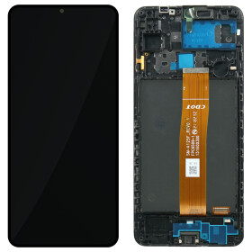 Display jednotka Samsung + rám (smontovaná) A125F Galaxy A12 GH82-24490A