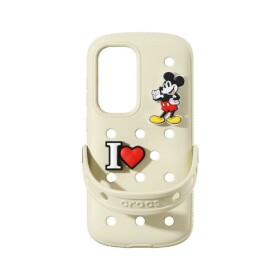 Galaxy S25 Crocs case in cream color GP-FPS931SBAUW