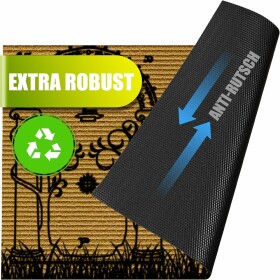 Decovetro® Coconut Mat Doormat | 40x60 cm | 100% natural coconut fibers