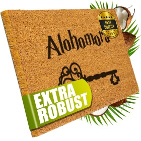 Decovetro® Coconut Mat Doormat | 40x60 cm | 100% natural coconut fibers