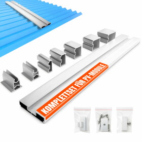 PV flat roof support