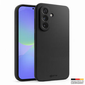 Capa de silicone líquido prio para Samsung A36 preta