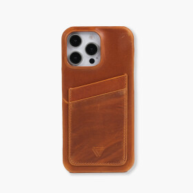 Wachikopa Full Wrap Leather Case for iPhone 16 Pro Max with Card Slots
