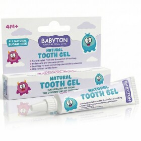 Babyton Baby Teething Gel 15g | Natural, Fluoride-Free &amp;amp; Gentle Dental Care