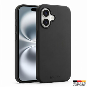 prio Liquid Silicone Case MAG for iPhone 16 Plus (6.7in) black