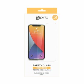 prio 10x Tempered Glass Screen Protector for Samsung S23 Ultra clear