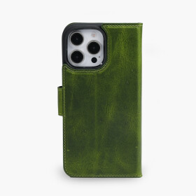 Wachikopa leather case compatible with iPhone 16 Pro Max with card slot