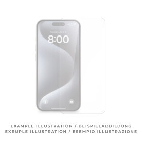 Protector de pantalla de vidrio templado Prio 10x para iPhone 17e/16e transparente