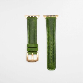 Wachikopa Genuine Leather Strap for 38-41 mm Smartwatch, Handmade