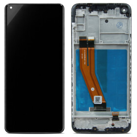 Display Unit + Frame(small glass) for Samsung Galaxy M11