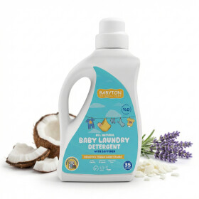 Babyton Baby Laundry Detergent 1000ml | gentle, liquid, 35 washes, safe for babies