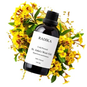 St. John&amp;#39;s Wort Oil, 100% Pure, Organic, Natural, 100 ml