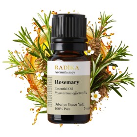 Rosemary oil, essential oil, 100% pure, organic, natural, 10 ml