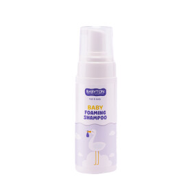 Babyton Baby Foam Shampoo 150ml | Gentle, Paraben-Free &amp;amp; Tear-Free