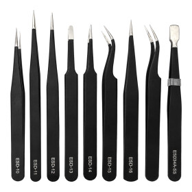 9 in 1 Metal Tweezers Disassemble Tool Kit for iPhone/Samsung/Xiaomi