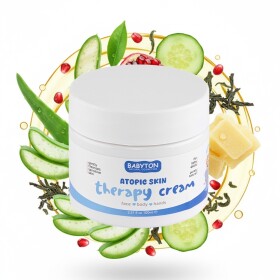 Babyton Atopic Skin Therapy Cream 100ml | Moisture for Sensitive Baby Skin
