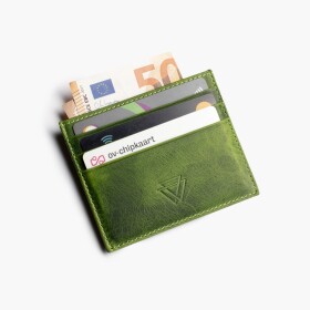 Wachikopa slim card holder made of genuine leather – Handmade &amp;amp; Elegant