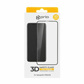 prio 10x 3D Tempered Glass Screen Protector for Samsung S21+ 5G black
