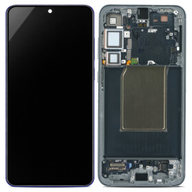Unità Display + cornice Samsung (assemblata) SM-S936B Galaxy S25+ nero