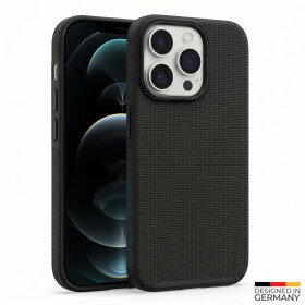 Funda protectora Prio para iPhone 12 Pro Max negra