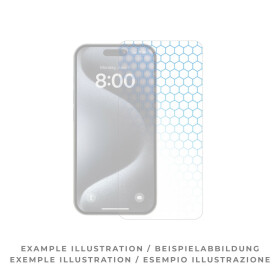 prio Shock Proof Tempered Glass for iPhone 16/15/15 Pro (6.1in) clear