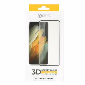 prio 3D Tempered Glass Screen Protector for Samsung A22 4G black