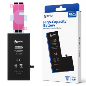 Batería prio de alta capacidad para iPhone XR (3450 mAh) - APN universal -