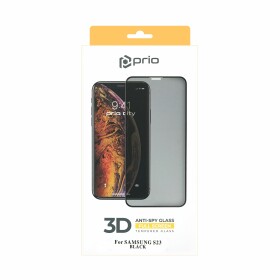 prio 3D Anti-Spy Tempered Glass for Samsung S23 black