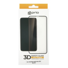 prio 3D Tempered Glass Screen Protector for Huawei Mate 30 Lite black