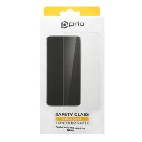prio Tempered Glass Screen Protector for iPhone 12 Pro Max clear