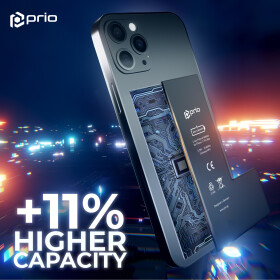 Batería prio de alta capacidad para iPhone 11 Pro Max (4400 mAh) - APN universal -