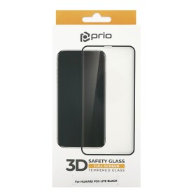 Protector de pantalla de vidrio templado 3D Prio para Huawei P30 Lite/P30 Lite New Edition negro