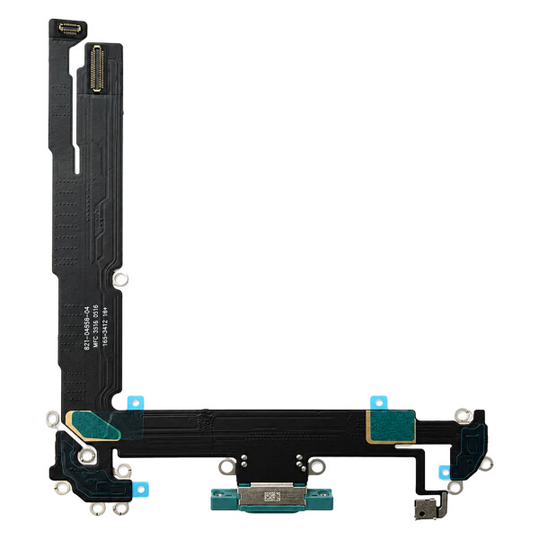 nabíjecí port Flex pro iPhone 16 Plus šedozelený
