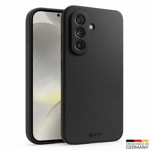 prio Custodia in silicone liquido per Samsung S24 nera