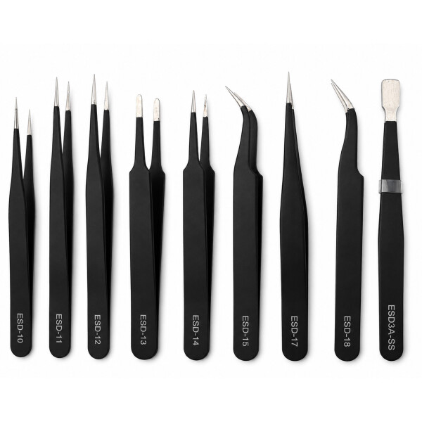 9 in 1 Metal Tweezers Disassemble Tool Kit for iPhone/Samsung/Xiaomi