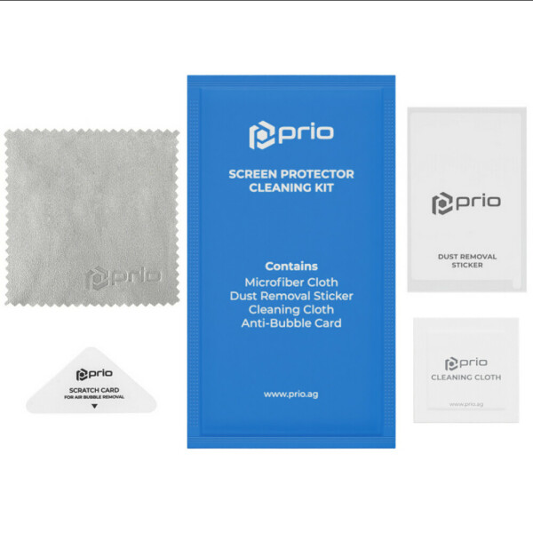 prio 3D Tempered Glass Screen Protector for Samsung S24 black