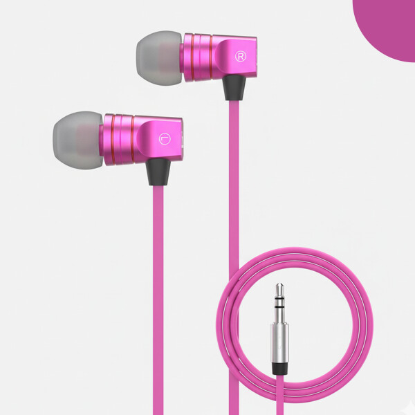 Hoco EPV02 In-Ear Stereo Headset /Kopfhörer hot pink