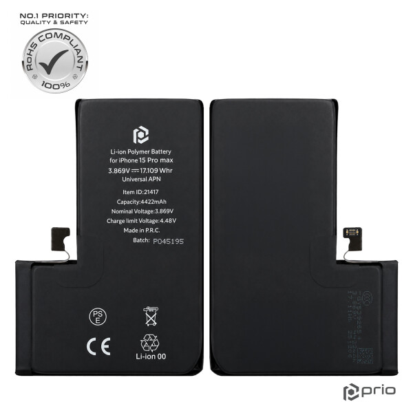 Batería para iPhone 15 Pro Max (APN universal)