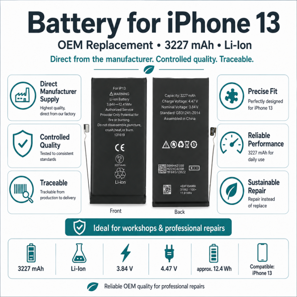 Battery for iPhone 13 (Universal APN)