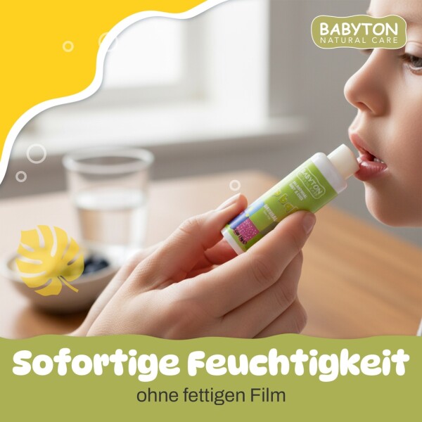 Babyton Lip Balm for Children 5g | Plant-based, Paraben-free, Strawberry