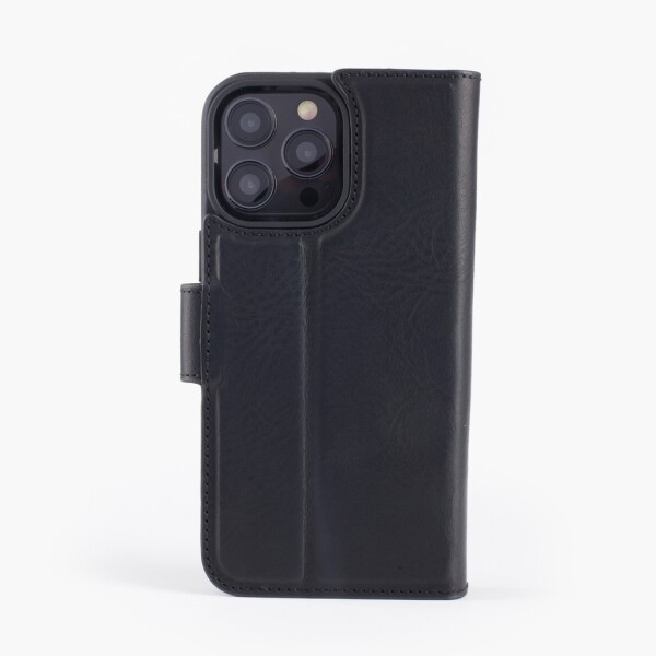 Funda de piel Wachikopa compatible con iPhone 14 con ranura para tarjetas