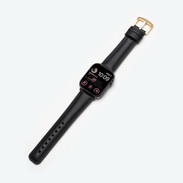 Wachikopa Genuine Leather Strap for 42-45 mm Smartwatch, Handmade