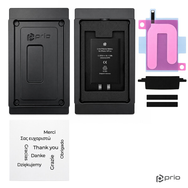 Batería Prio para iPhone 16 Plus (sin cable flexible)