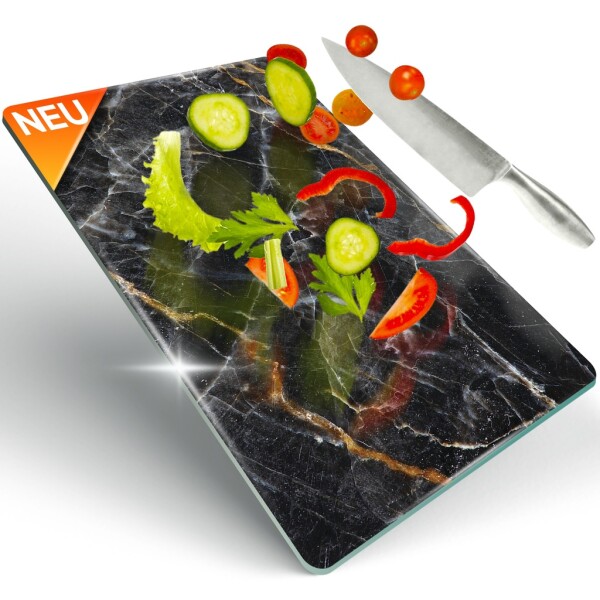 Decovetro Glass Cutting Board | 40x30cm | Glass Cutting Board | Easy to clean